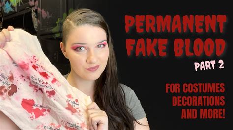 how to make fake clothes|how to make bloody clothes.